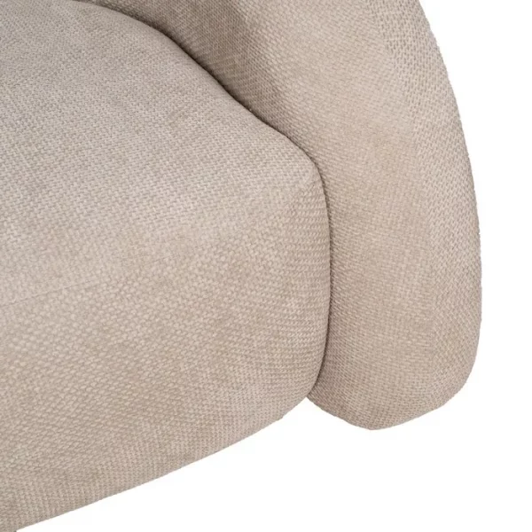 SOFÁ BEIGE TEJIDO SALÓN 200 X 89 X 61 CM - Imagen 10