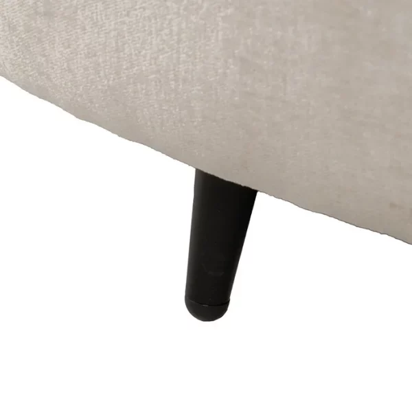 SOFÁ CREMA TEJIDO SALÓN 235 X 103 X 80 CM - Imagen 14
