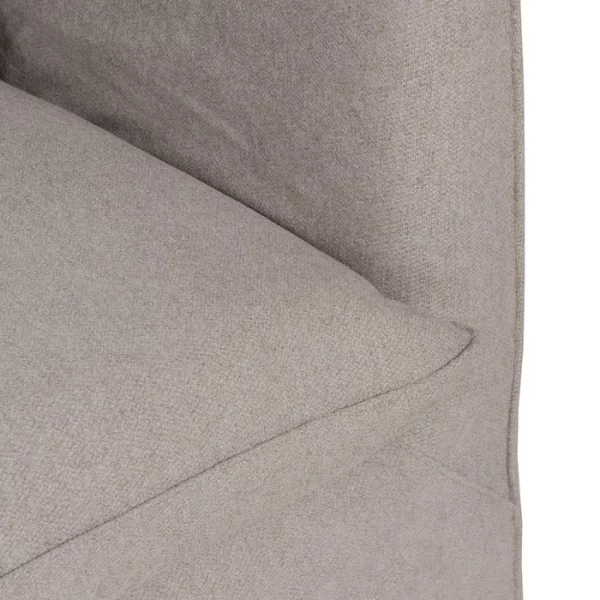 SOFÁ TAUPE TEJIDO SALÓN 237 X 91 X 78 CM - Imagen 9