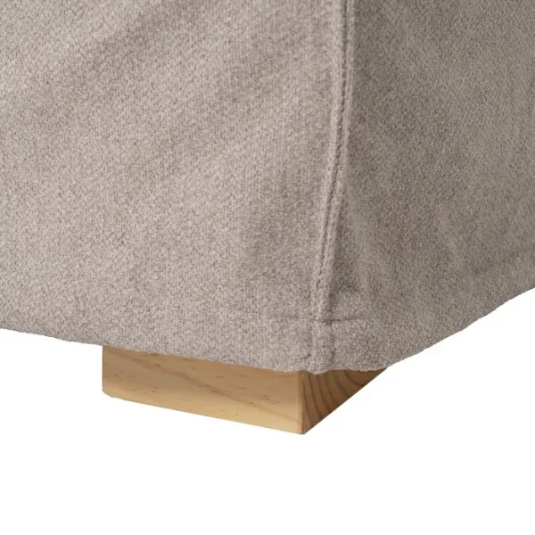 SOFÁ TAUPE TEJIDO SALÓN 237 X 91 X 78 CM - Imagen 12