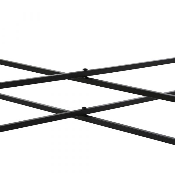 MESA CENTRO ABETO CRISTAL 120X69X33 NATURAL NEGRO - Imagen 4