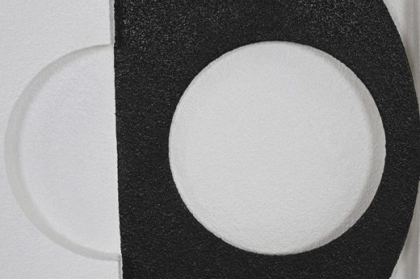 CUADRO YESO MDF 60X6,5X60 ABSTRACTO 3D 2 SURT. - Imagen 3