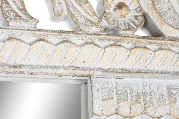 ESPEJO MANGO CRISTAL 150X5X242 DECAPE BLANCO - Imagen 3