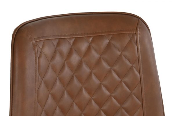 SILLA METAL PU 48X52X85 CAMEL - Imagen 3