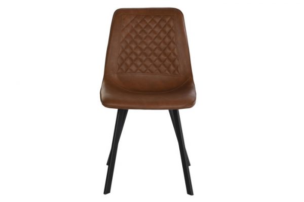 SILLA METAL PU 48X52X85 CAMEL - Imagen 4