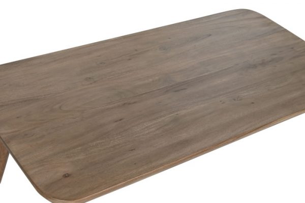 MESA CENTRO ACACIA 118X60X40 MARRON CLARO - Imagen 3