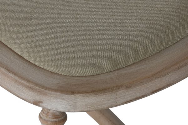 SILLA CEDRO POLIESTER 48X46X94 NATURAL - Imagen 4
