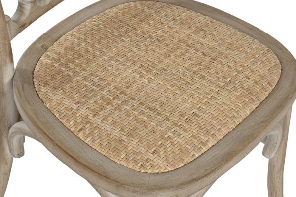 SILLA ABETO RATAN 45X46X92 MARRON CLARO - Imagen 3