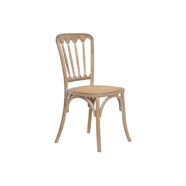 SILLA ABETO RATAN 45X46X92 MARRON CLARO