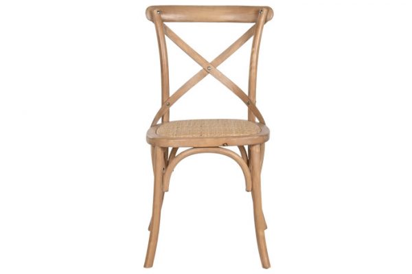SILLA CEDRO RATAN 44X42X88 MARRON - Imagen 5