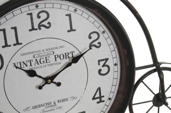 RELOJ PARED HIERRO 60X6X50 BICICLETA 2 SURT. - Imagen 2