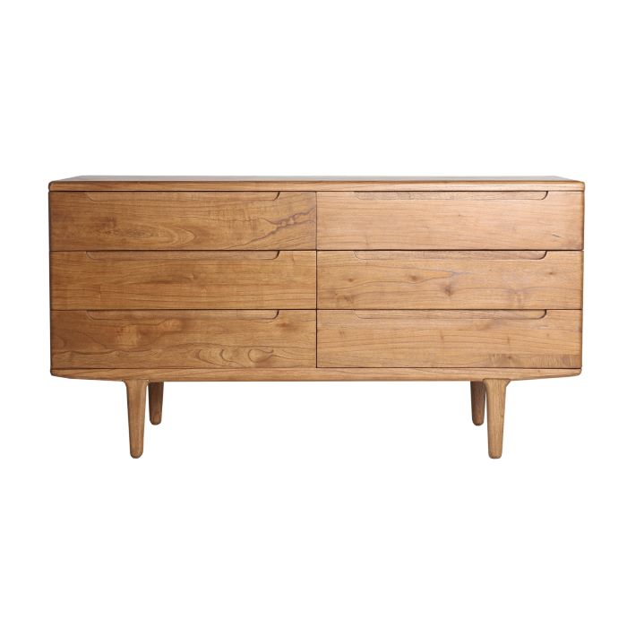 COMODA SLOUGH 150X45X79 ESTILO NORDICO