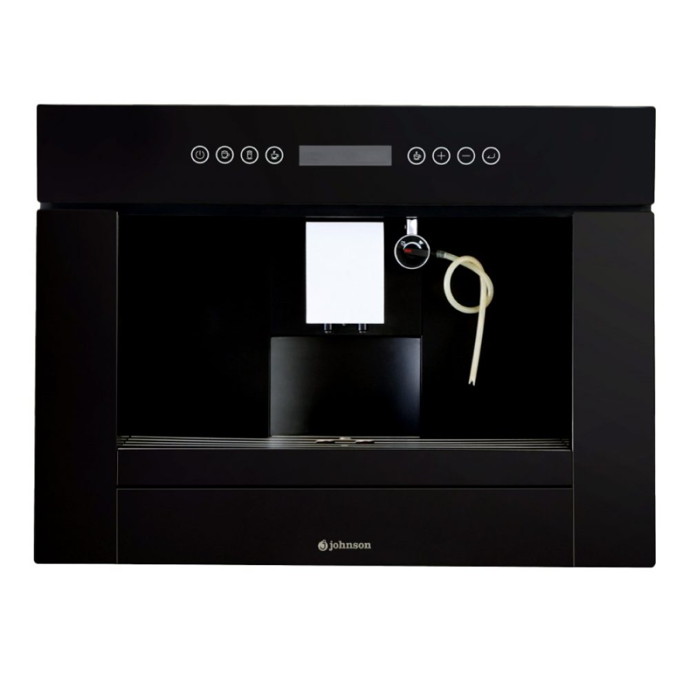 CAFETERA INTEGRABLE 45CM JOHNSON 19 BARES CRISTAL NEGRO JCOFFE45