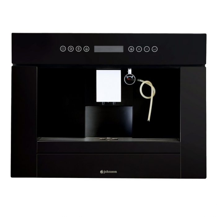 CAFETERA INTEGRABLE 45CM JOHNSON 19 BARES CRISTAL NEGRO JCOFFE45
