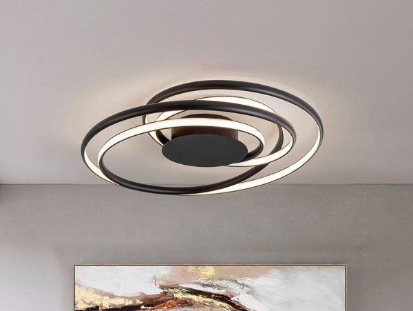 DANZA PLAFON NEGRO D70 SCHULLER 513061
