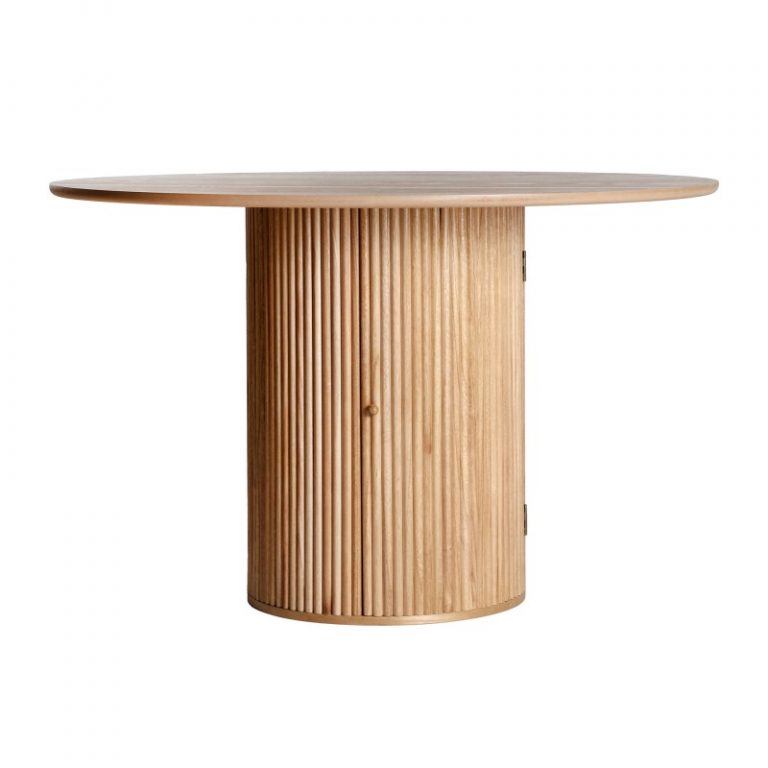 MESA COMEDOR SKAGEN 120X120X76CM