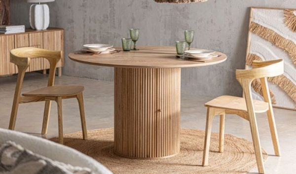 MESA COMEDOR SKAGEN 120X120X76CM - Imagen 6