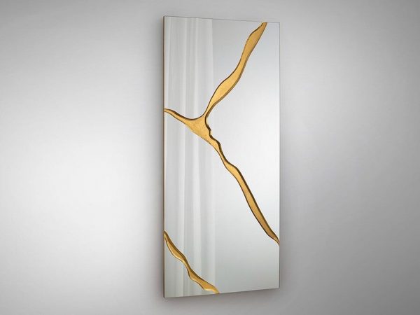 SURCOS II ESPEJO PAN ORO 80X180 SCHULLER 487474 - Imagen 4