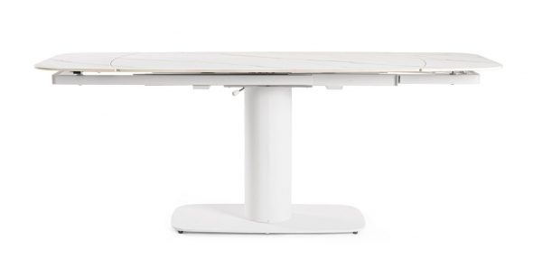 MESA EXT. JEREMIAS 140-200X80 BLANCO - Imagen 2