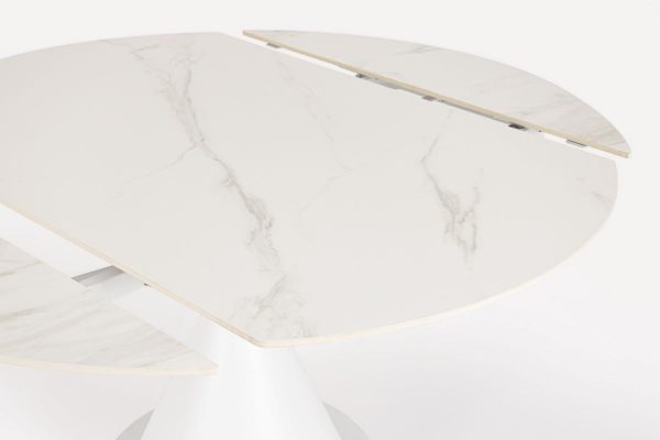 MESA EXT. JONNI 85-135 BLANCO - Imagen 4