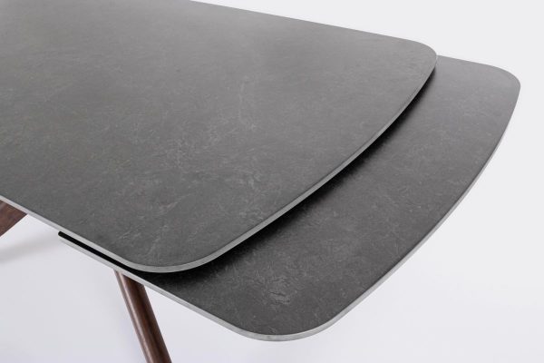 MESA EXT.MARITTA 170/250X90 NOGAL/GRIS - Imagen 6