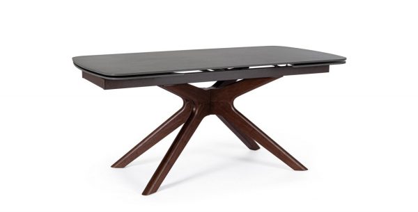 MESA EXT.MARITTA 170/250X90 NOGAL/GRIS - Imagen 7
