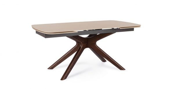 MESA EXT. MARITTA 170/250X90 NOGAL/TRAV - Imagen 9