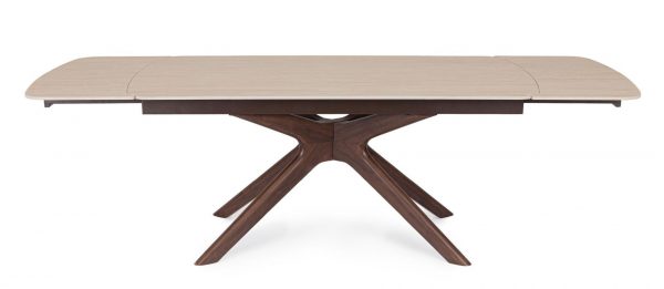MESA EXT. MARITTA 170/250X90 NOGAL/TRAV - Imagen 2