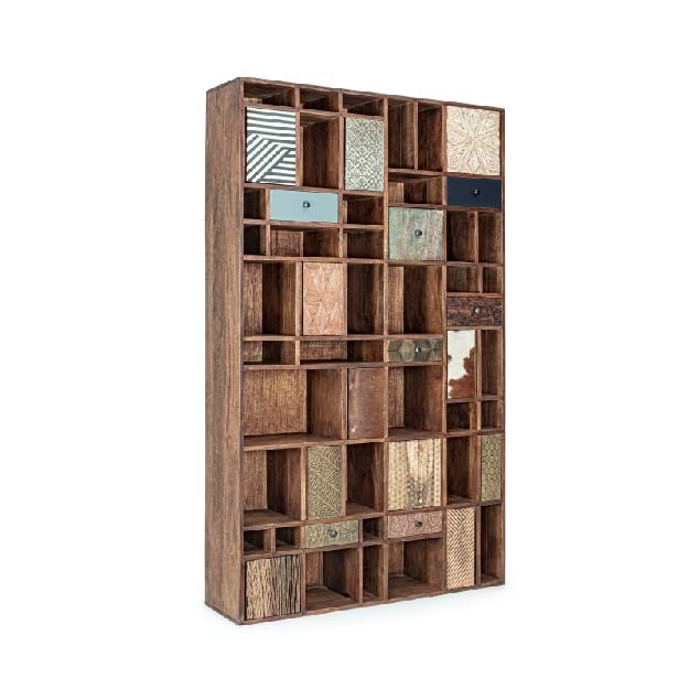 LIBRERÍA 10A-7C DHAVAL 115x30x200