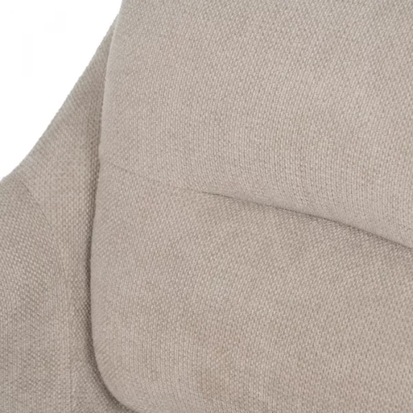 SILLÓN BEIGE TEJIDO-METAL 67,50 X 73 X 80 CM - Imagen 8