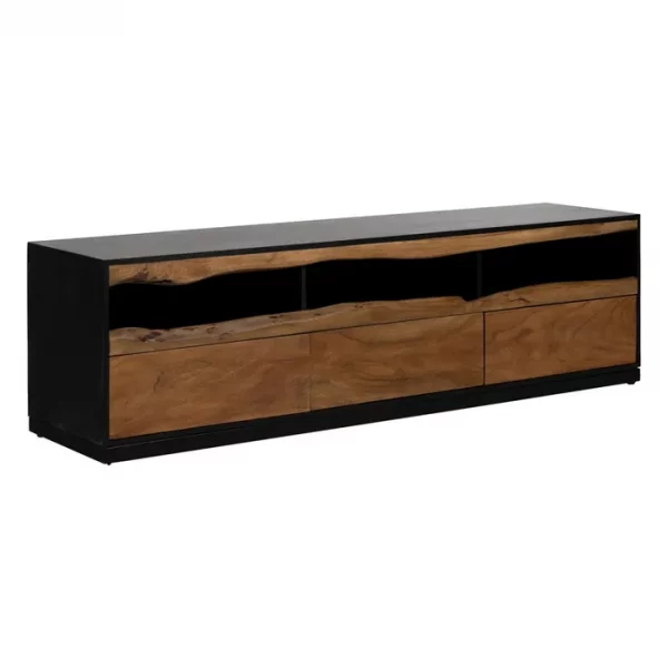 MUEBLE TV LED MADERA-METAL SALÓN 180 X 42 X 50 CM - Imagen 2