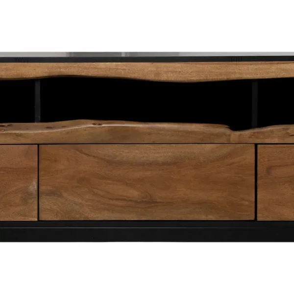 MUEBLE TV LED MADERA-METAL SALÓN 180 X 42 X 50 CM - Imagen 6