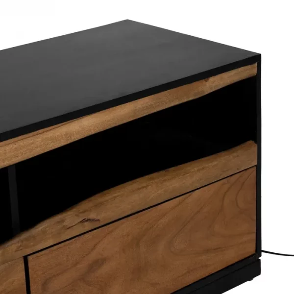 MUEBLE TV LED MADERA-METAL SALÓN 180 X 42 X 50 CM - Imagen 9
