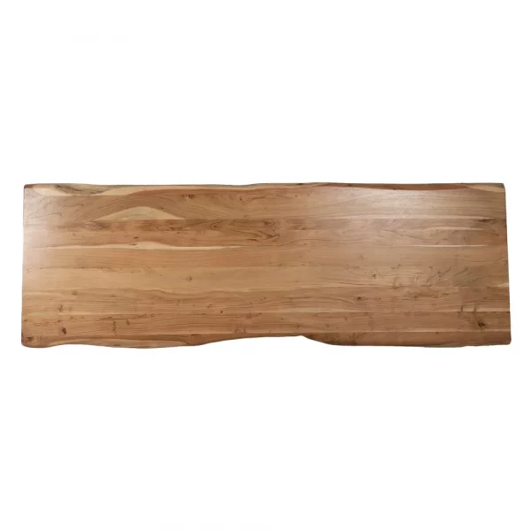 MESA COMEDOR NATURAL MADERA DE ACACIA 300 X 100 X 76 CM - Imagen 7