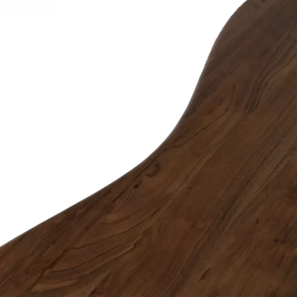 MESA COMEDOR MARRÓN MADERA DE ACACIA 240 X 97 X 76 CM - Imagen 7