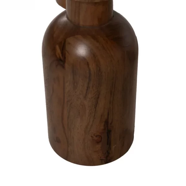 MESA COMEDOR MARRÓN MADERA DE ACACIA 240 X 97 X 76 CM - Imagen 10