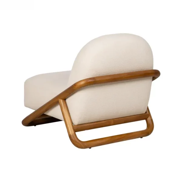 SILLÓN NATURAL TEJIDO-MADERA SALÓN 75 X 85 X 79 CM - Imagen 4