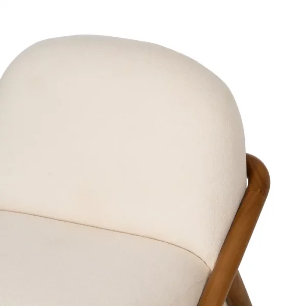 SILLÓN NATURAL TEJIDO-MADERA SALÓN 75 X 85 X 79 CM - Imagen 7