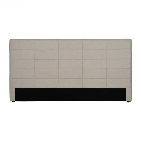 CABECERO BEIGE TEJIDO DORMITORIO 190 X 8 X 100 CM - Imagen 2