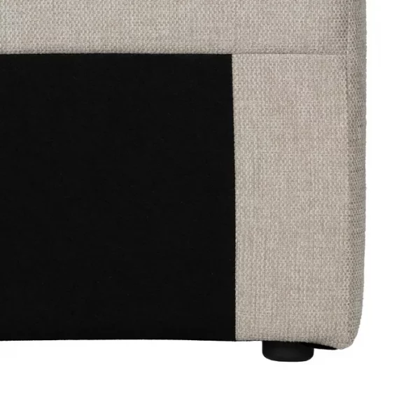 CABECERO BEIGE TEJIDO DORMITORIO 190 X 8 X 100 CM - Imagen 7