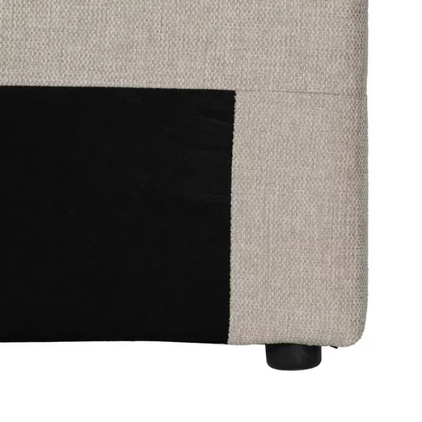 CABECERO BEIGE TEJIDO DORMITORIO 190 X 8 X 100 CM - Imagen 6