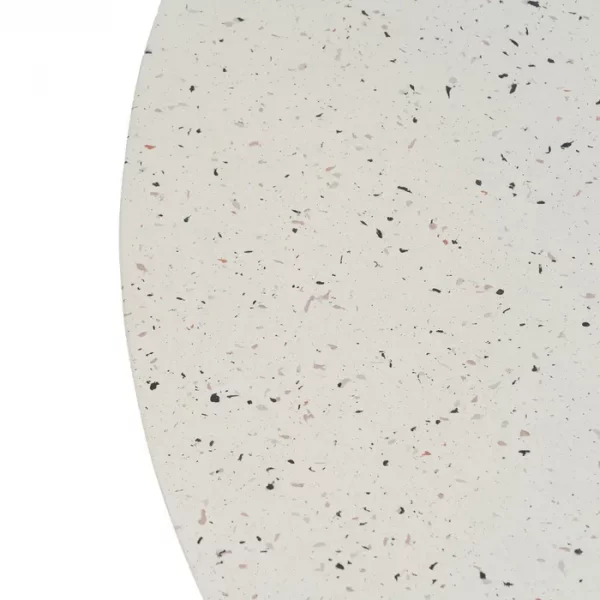 MESA CENTRO BLANCO FIBRA DE MAGNESIO 90 X 90 X 40 CM - Imagen 4