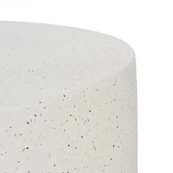 MESA CENTRO BLANCO FIBRA DE MAGNESIO 90 X 90 X 40 CM - Imagen 6