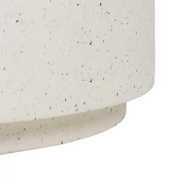 MESA CENTRO BLANCO FIBRA DE MAGNESIO 90 X 90 X 40 CM - Imagen 8