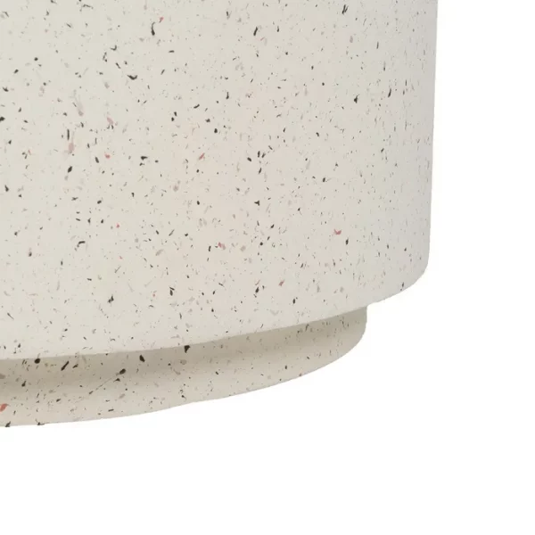 MESA CENTRO BLANCO FIBRA DE MAGNESIO 70 X 70 X 40 CM - Imagen 8