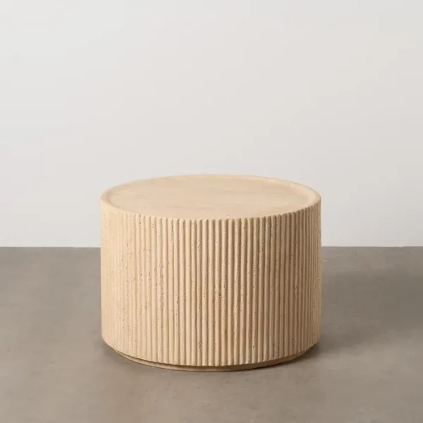 MESA CENTRO BEIGE MAGNESIO 67 X 67 X 46 CM - Imagen 2