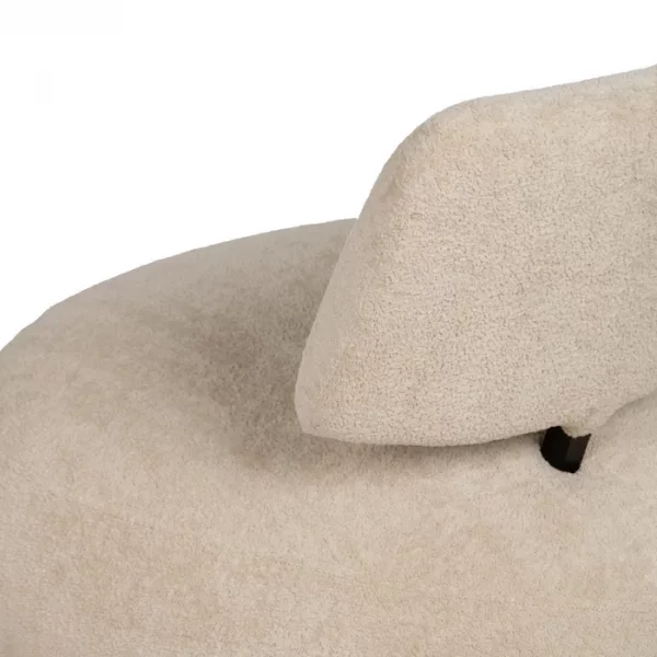 SILLÓN BEIGE TEJIDO SALÓN 67 X 73 X 67 CM - Imagen 10