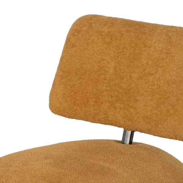 SILLÓN MOSTAZA TEJIDO SALÓN 67 X 73 X 67 CM - Imagen 7