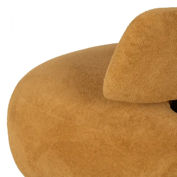SILLÓN MOSTAZA TEJIDO SALÓN 67 X 73 X 67 CM - Imagen 10