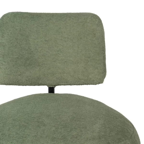 SILLÓN VERDE TEJIDO SALÓN 67 X 73 X 67 CM - Imagen 6